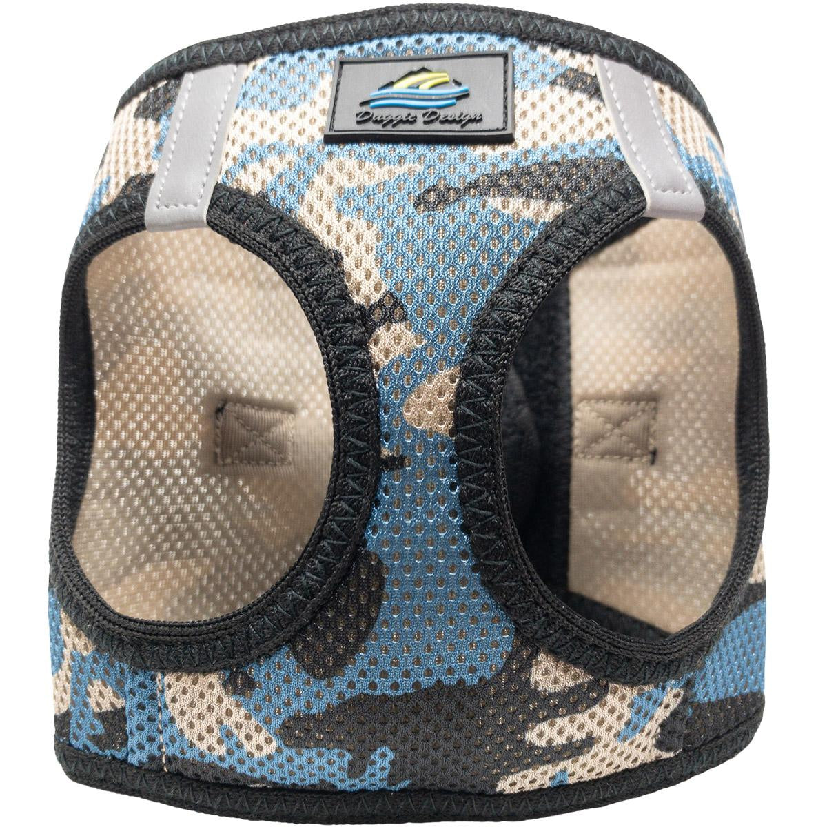 American River Choke Free Dog Harness Camouflage Collection - Blue Camo