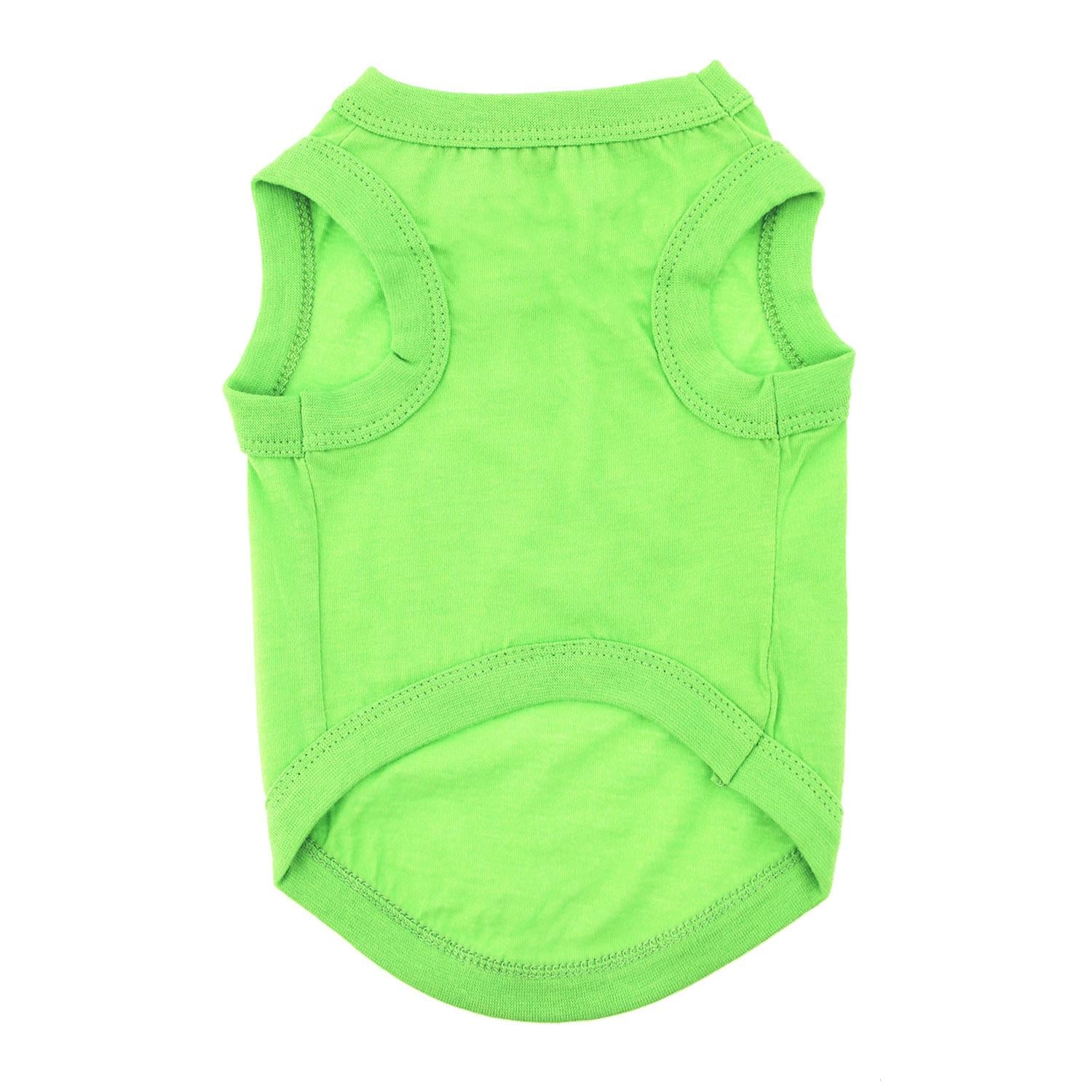 Cotton Dog Tank - Green Flash