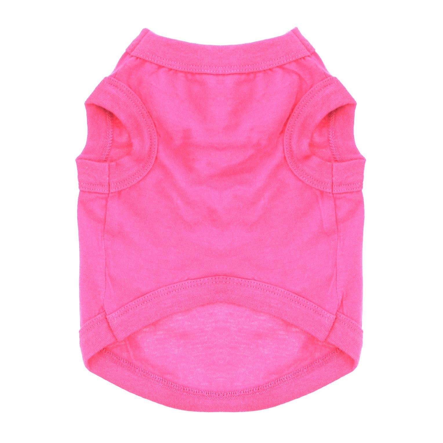 Cotton Dog Tank - Raspberry Sorbet