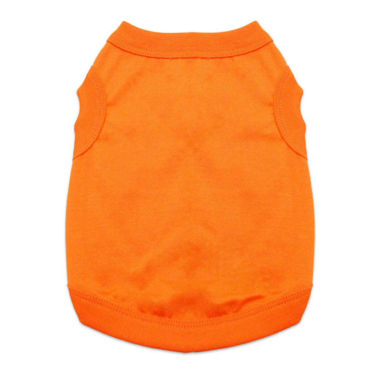 Cotton Dog Tank - Sunset Orange