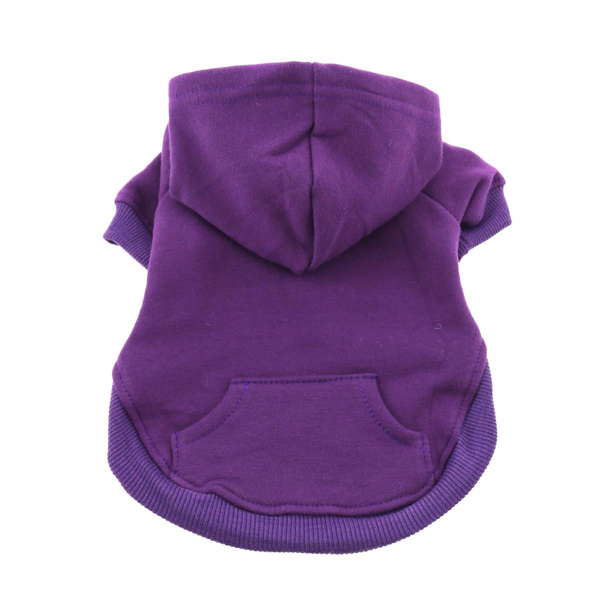 Flex-Fit Dog Hoodie - Purple