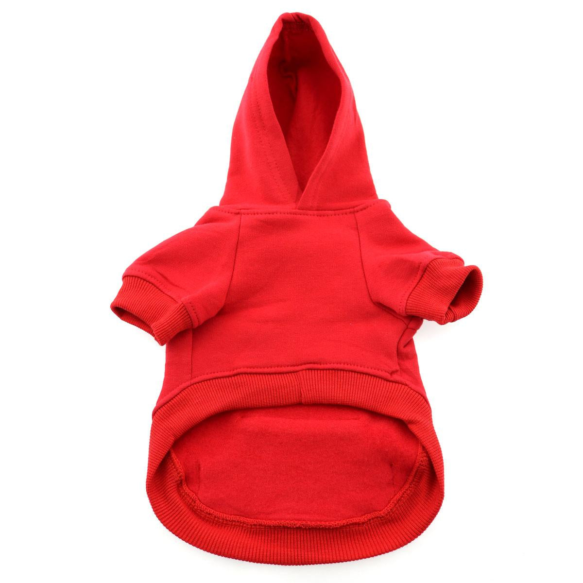 Flex-Fit Dog Hoodie - Red