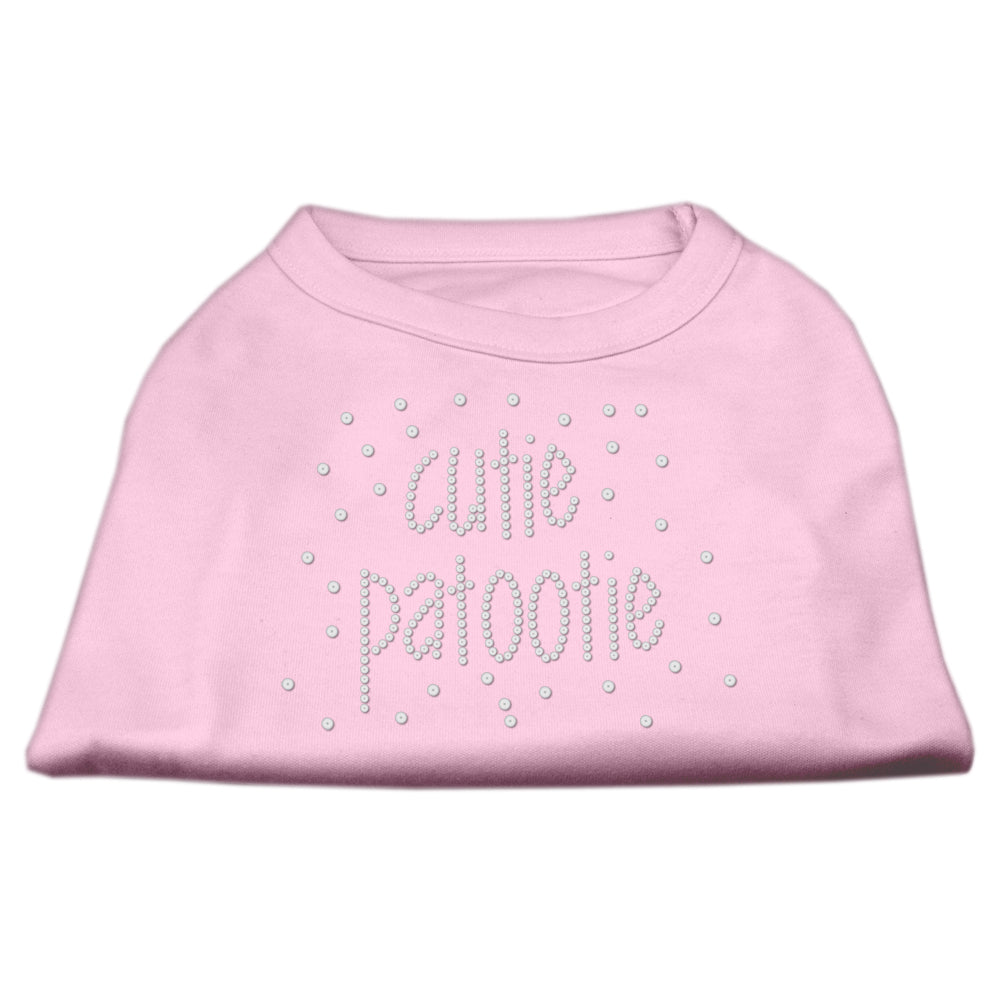 Cutie Patootie Rhinestone Shirts for Cats and Dogs