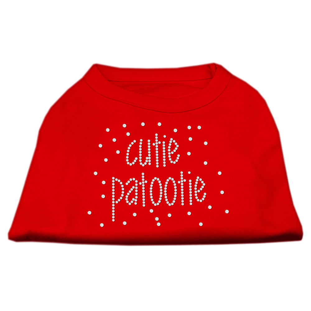 Cutie Patootie Rhinestone Shirts for Cats and Dogs