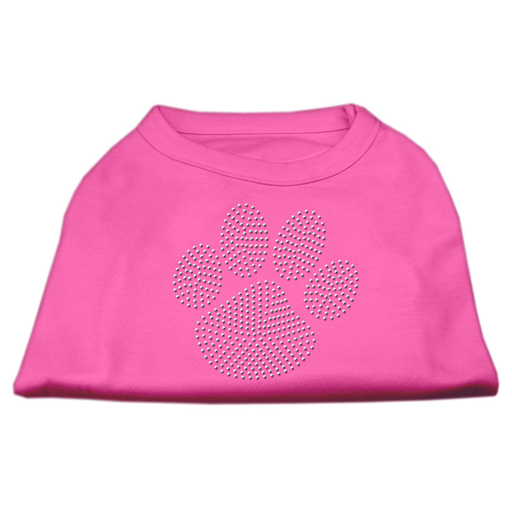 Clear Paw Rhinestone Shirts for Cats and Dogs